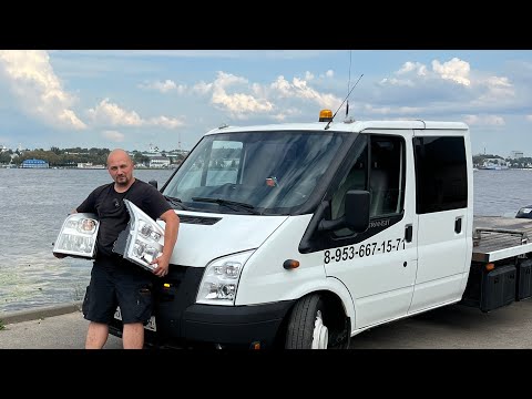 Видео: Сделал идеальный свет на эвакуатор