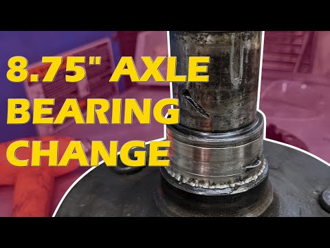 Видео: Замена подшипника оси Mopar 8,75 дюйма