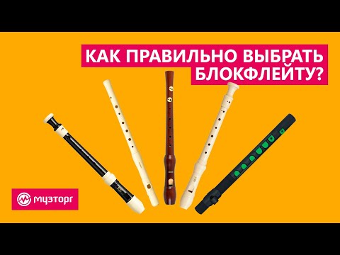 Видео: Как выбрать блокфлейту?