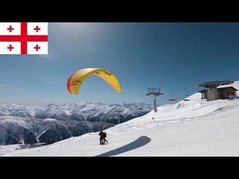 Видео: Горнолыжный курорт Тетнульди (Грузия)