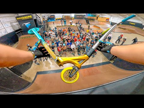 Видео: Катание на скутерах в лагере WOODWARD!