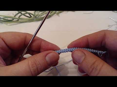 Видео: Шнур Гусеничка на 3 грани,  от YanKell, вязание, соединение, применение