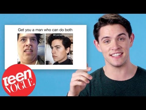 Видео: Кейси Котт Реагирует На Мемы Про Ривердейл!