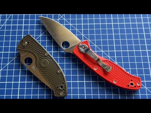 Видео: Spyderco Tenacious Оригинал против подделки ч.1