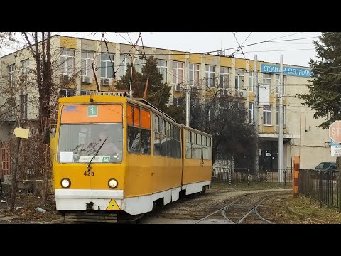 Видео: Trip with school tram София-100