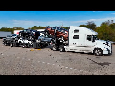 Видео: Тачки из США 🇺🇸 Кто и как их перевозит?