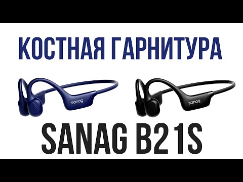 Видео: SANAG B21S - КОСТНАЯ ГАРНИТУРА / ОБЗОР + ТЕСТЫ