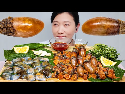 Видео: АСМР Сырая бородавчатая морская асцидия, трепанг, шоу поедания [Есть субтитры]