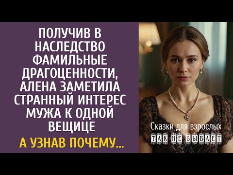 Видео: Получив в наследство фамильные драгоценности, Алена заметила странный интерес мужа… А узнав почему…