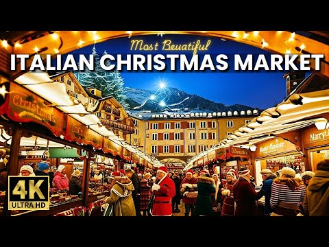 Видео: 🎄Откройте для себя ЛУЧШИЙ РОЖДЕСТВЕНСКИЙ ЯРМАРКЕТ в мире! 🇮🇹