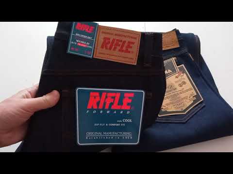 Видео: Сравним жесткие джинсы Montana 10040 и Rifle!