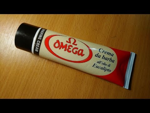 Видео: Тестируем крем для бритья OMEGA! Testing OMEGA shaving cream!
