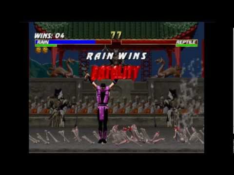 Видео: Mortal Kombat Trilogy Прохождение за Rain'a (PS One)