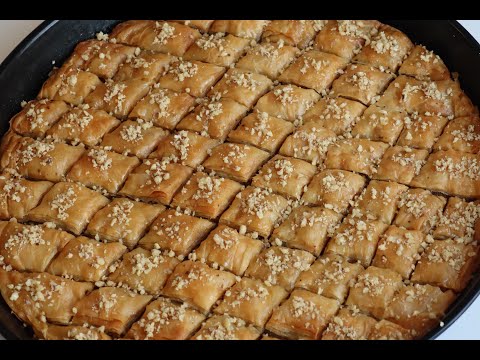 Видео: Домашняя турецкая пахлава с грецкими орехами !!!