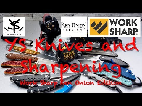 Видео: Лучшая электроточилка - Work Sharp Ken Onion Edition! Спасибо Кен!