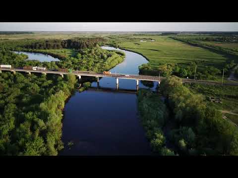 Видео: Сарни. Случ. Дорожний міст. Водойми