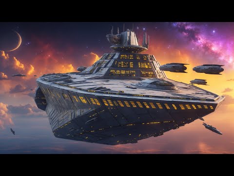 Видео: Инопланетная Армада В Шоке После Первой Встречи с Человеческим Линкором