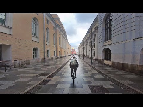 Видео: Fixedgear, Москва, будни велокурьера 2.