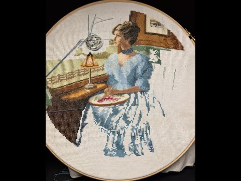 Видео: Вышивка день  за днем в период с 1 по 21 октября 2025 года. Покупки, продвижения и даже старт.