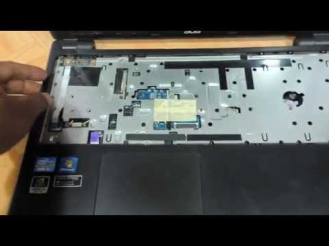 Видео: Acer Aspire V5 471 571 571g 471g Как заменить жесткий диск, клавиатуру, DVD-привод