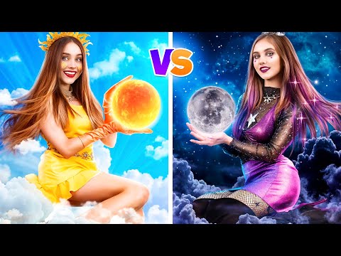Видео: Девушка День vs Девушка Ночь! Кто Станет Королевой Школы?