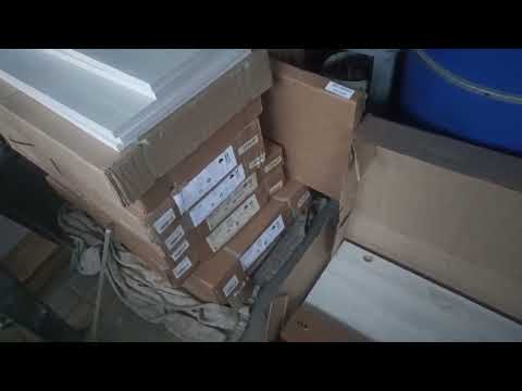 Видео: КУХНЯ Артём-Мебель Оля СН-114 без стекла 2.6м (сосна лофт белая). РАСПАКОВКА