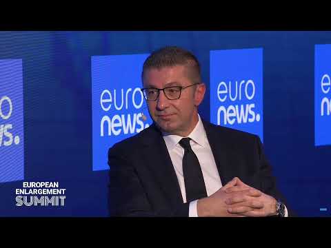 Видео: Разговор на премиерот Мицкоски на Самитот за проширување на ЕУ во Брисел (МК)