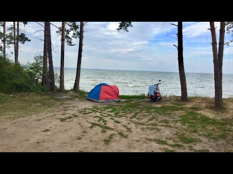 Видео: Путешествие на Обское водохранилище. Мотоцикл Kawasaki Vulcan VN1500