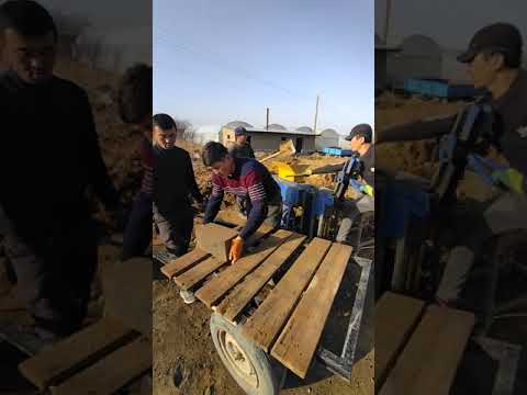 Видео: саманный блок (+998995910915)