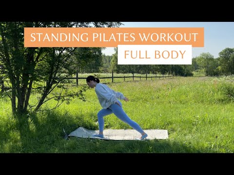 Видео: 20 min Standing Pilates Workout/ Спокойная силовая тренировка без прыжков для красивой фигуры