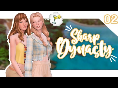 Видео: [СТРИМ] Династия Шарп #2 🌊 │︎ The Sims 4