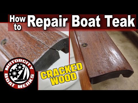 Видео: Как отремонтировать тиковое дерево на лодке | Строительство и реставрация лодок (Эпизод 25)