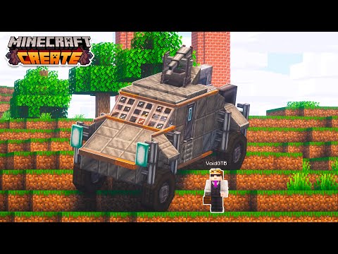 Видео: Как сделать РАБОЧУЮ МАШИНУ (из factorio) в Майнкрафт Create