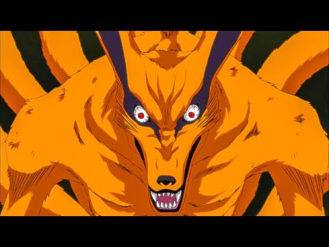 Видео: "Наруто,ты разозлил меня!" / Наруто и Би против Курамы (Кьюби)