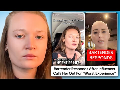 Видео: Бармен отвечает на критику инфлюенсера в вирусном TikTok