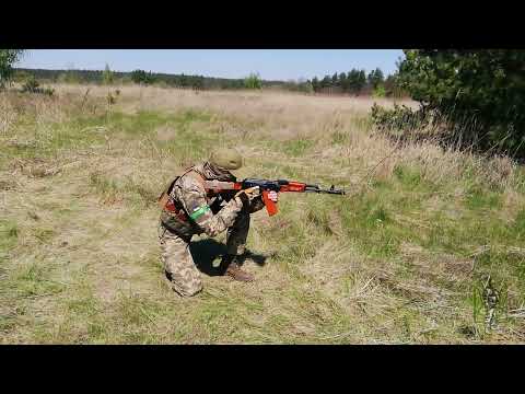 Видео: Індивідуальна тактична підготовка - Переміщення  сидячи