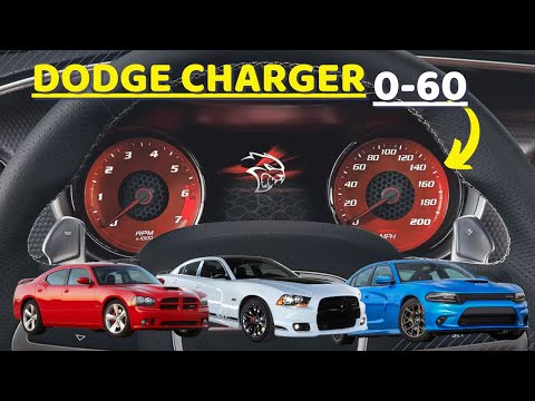 Видео: Видео разгона Dodge Charger от 0 до 60 миль и на четверть мили — все показанные двигатели (V6 и V...