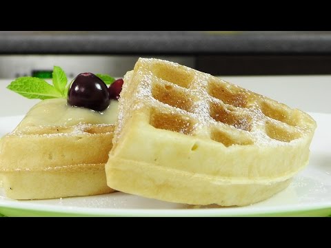 Видео: Бельгийские вафли  в электровафельнице GF-020 Waffle Pro