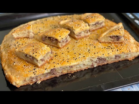 Видео: GOSHTLI PIROG  ARZON RETSEPT / МЯСНОЙ ПИРОГ ИЗ КЕФИРА ПРОСТО И ВКУСНО