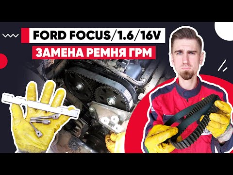 Видео: ЗАМЕНА РЕМНЯ ГРМ ФОРД ФОКУС 1.6 16v +ИНСТРУМЕНТ. КАК ПРАВИЛЬНО ВЫСТАВИТЬ МЕТКИ ГРМ И НАТЯНУТЬ РЕМЕНЬ