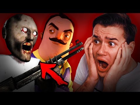 Видео: ГРЕННИ ПРОТИВ ПРИВЕТ СОСЕД | Анимация | НОЙ | Granny vs Hello Neighbor Мультик | Хеллоу Нейбор