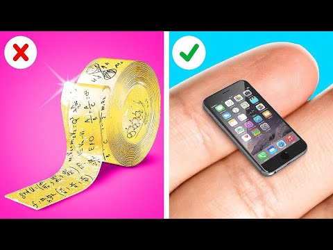 Видео: ХУДОЖЕСТВЕННЫЕ ИДЕИ И КРУТЫЕ ПОДЕЛКИ 🤫🚨 ИГРУШКИ АНТИСТРЕСС 💵 Поделки для школы от 123 GO! SCHOOL