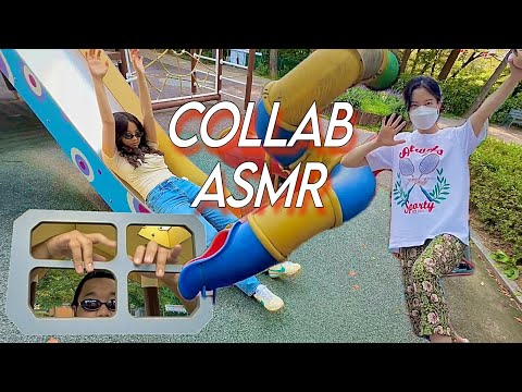 Видео: БЫСТРЫЙ И АГРЕССИВНЫЙ PLAYGROUND ASMR 🎡 Коллаборация с @ASMRWakeUp 🔥