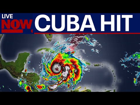 Видео: Ураган «Мелисса» обрушился на Кубу, достигнув третьей категории.