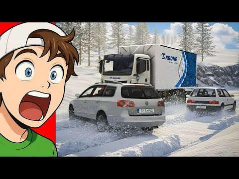 Видео: Безумные АВАРИИ при ОБГОНЕ в BeamNG Drive! (Реакция)