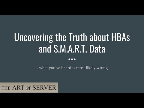 Видео: Раскрывая правду о HBA и данных SMART