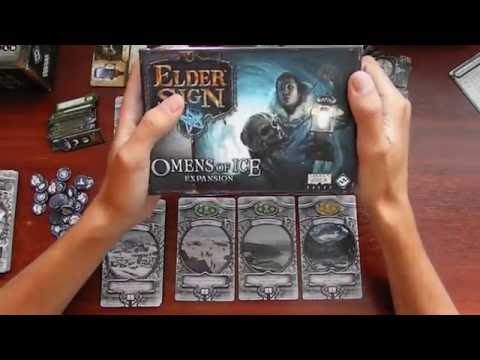 Видео: Elder Sign: Omens of Ice. Обзор дополнения.