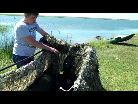 Видео: СКРАДОК для охоты на Любую лодку. Новинка 2019года.  SKRADOK for hunting any boat