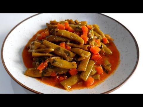 Видео: Яхния със зелен фасул  /  Stew with green beans 