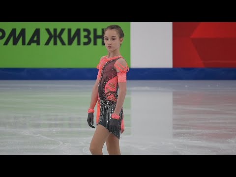 Видео: Софья Акатьева - КП - Первенство 2021 | Sofia Akatieva - SP - Junior Nationals 2021